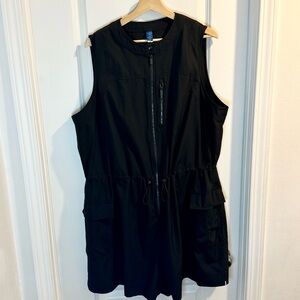 Old Navy Black Sleeveless Romper Plus Size Size 2X
